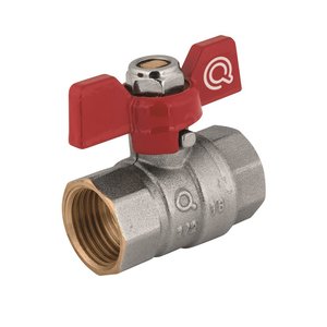 Kurek kulowy QIK-02 DN15 PN30 1/2" WW motyl           