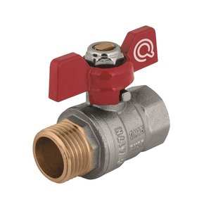 Kurek kulowy QIK-04 DN15 PN30 1/2" WZ motyl