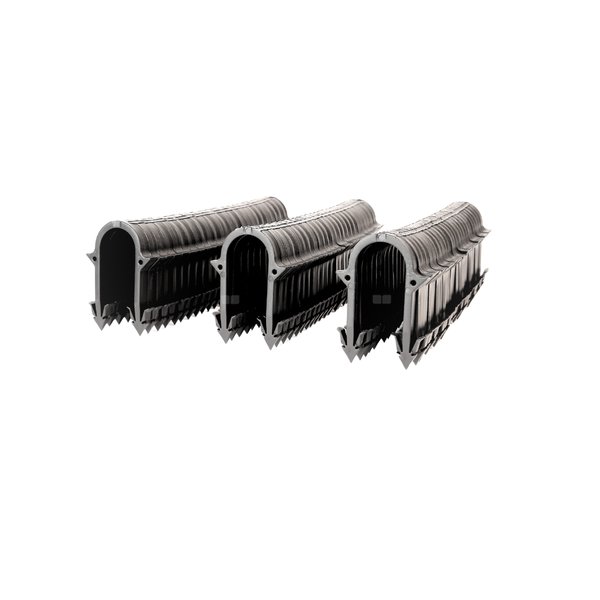 Spinki montażowe QIK K2 zgrzewane w ładunkach (10x25 szt.) - 50 mm