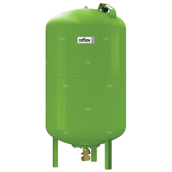 Naczynie wzbiorcze REFLEX DT 100, pojemność 100 l, 10 bar / 70'C, kolor zielony, do instalacji  C.W.U.