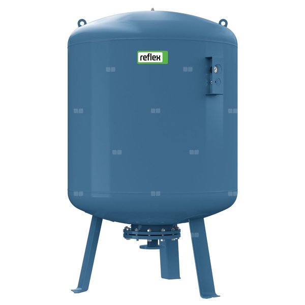 Naczynie wzbiorcze REFLEX DE 1500, pojemność 1500 l, 16 bar / 70'C, kolor niebieski, do instalacji  C.W.U.