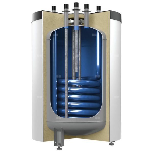 Pojemnościowy podgrzewacz wody Storatherm Aqua Compact AC 120/1_B stojący, biały, klasa energetyczna B