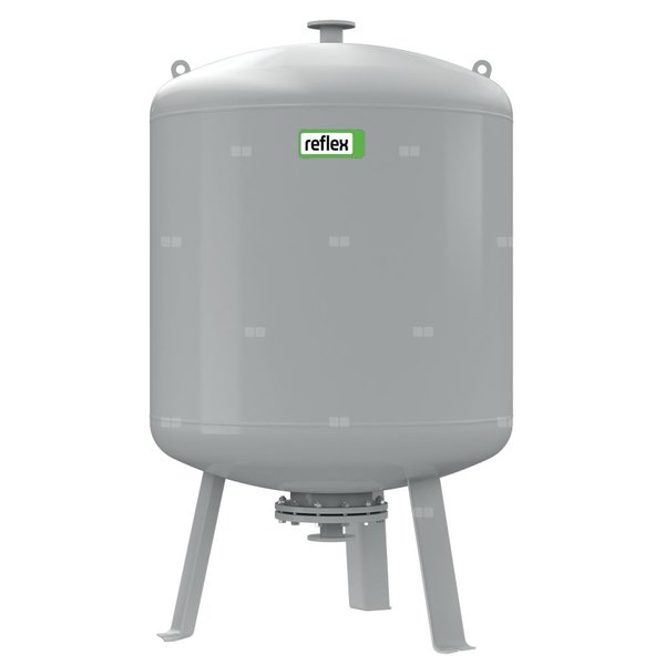 Ciśnieniowe naczynia przeponowe do instalacji grzewczych, chłodniczych i solarnych Reflex V 1500 6 bar / 110 st.C szare