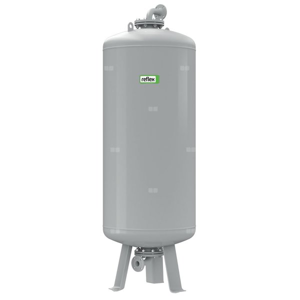 Ciśnieniowe naczynia przeponowe do instalacji grzewczych, chłodniczych i solarnych Reflex V 750 10 bar / 110 st.C szare