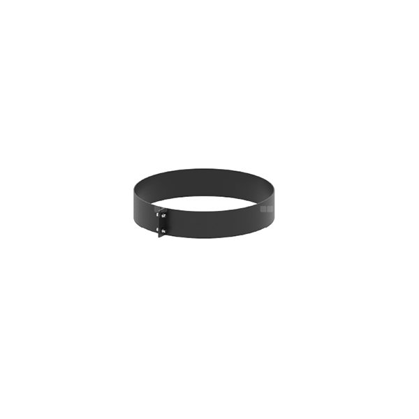 Opaska skręcana DN100mm-czarna