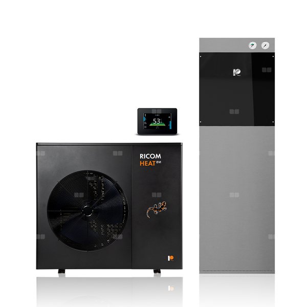 Pompa ciepła Easylife EVI 4,40-13 kW, bez pompy obiegowej, 3F, Easylife Control + Moduł Wifi + Szafa Hydrauliczna Ricom Hydra do Easylife EVI