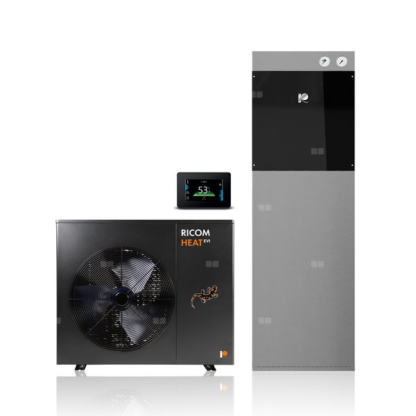 Pompa ciepła Easylife EVI 1,57-8,40 kW, bez pompy obiegowej, 1F, Easylife Control + Moduł Wifi + Szafa Hydrauliczna Ricom Hydra do Easylife EVI