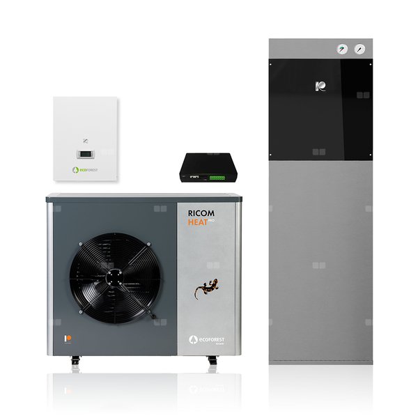 Pompa ciepła ecoAIR 1-9 PRO, monoblok, 1-F, sterownik (CM) + ECO SMART EASYNET + Szafa Hydrauliczna Ricom Hydra do ecoAIR PRO