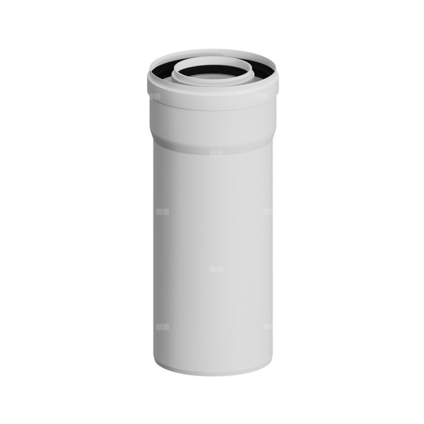 PP-PP Rura prosta koncentryczna L1000mm DN110/160mm z uszczelką [EPDM]