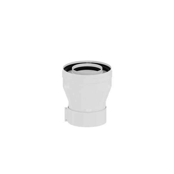 Adapter redukowany Beretta, Vaillant, Saunier Duval [60/100-80/125]mm