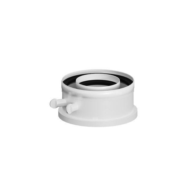 Adapter prosty niski Junkers, Bosch, Buderus DN80/125mm