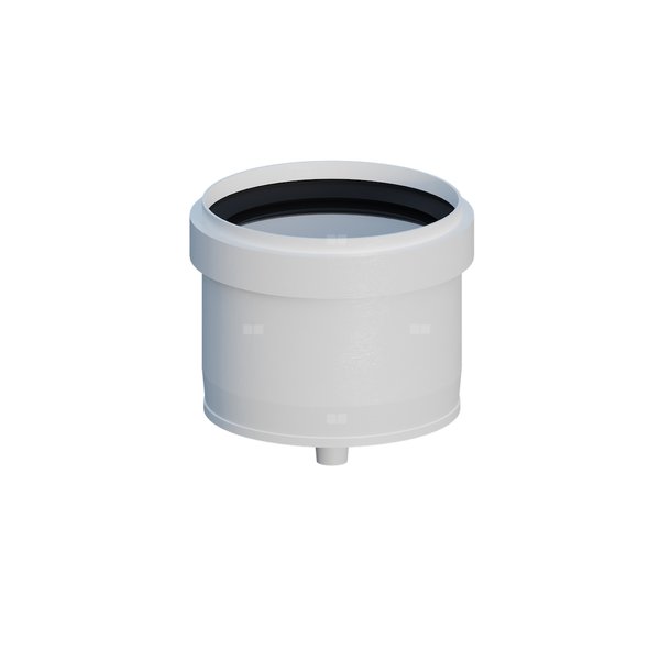 Denko PP z odskraplaczem DN100mm z uszczelką [EPDM]