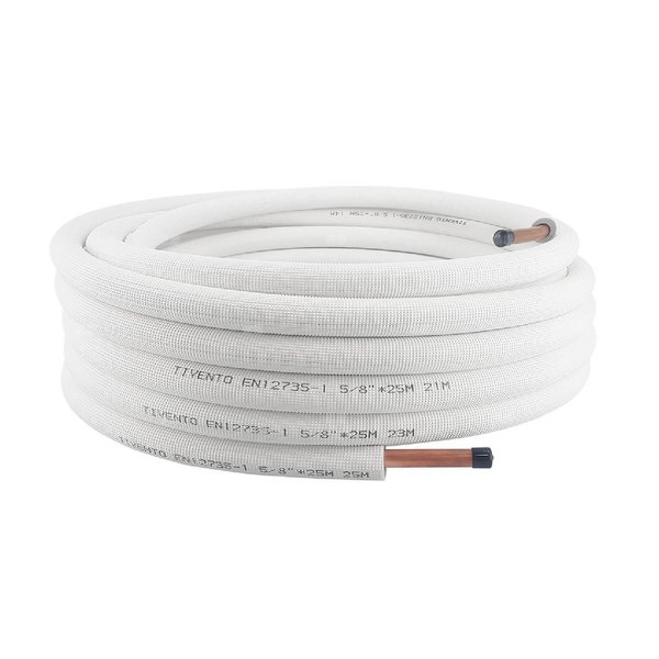 Rura Miedziana w otulinie 1/2 krąg 50 m Tivento Flex