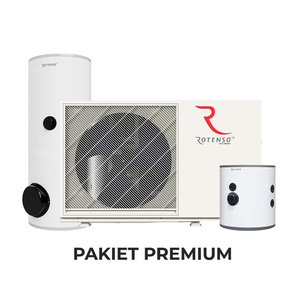 Pakiet PREMIUM - Rotenso AIRMI Monoblock 8 kW z akcesoriami