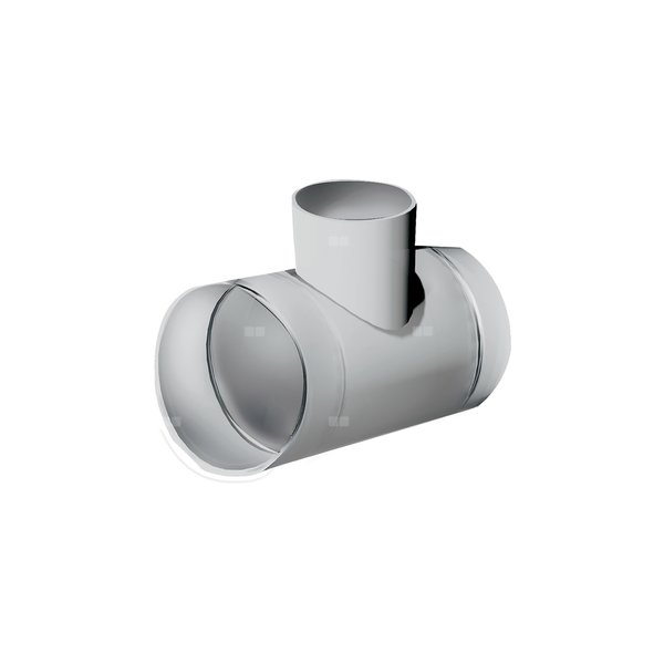 Trójnik spiro iSTREAM STEEL 160