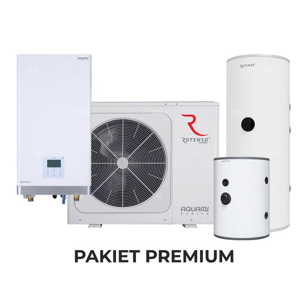 Pakiet Premium Rotenso AQUAMI Split 16 kW z akcesoriami