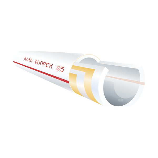 Rura PE-Xc/EVOH/PE-Xc ROTH DUOPEX S5 20 mm x 2.2 mm - kręgi 200m wielowarstwowa gładka