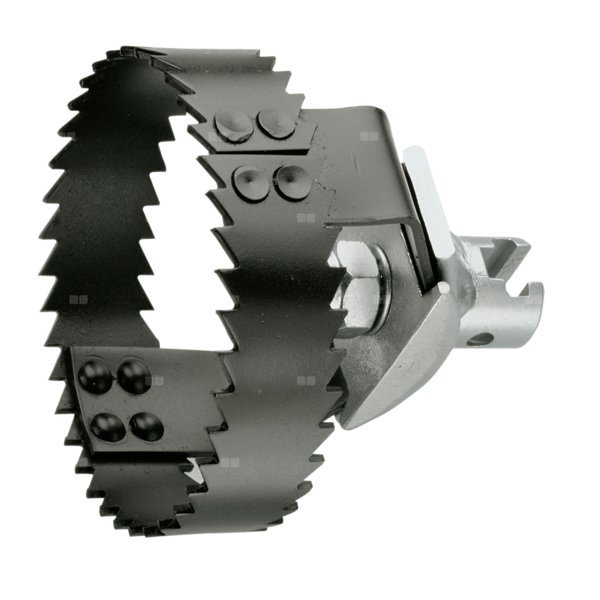 Dwukierunkowy obcinacz korzeni z łącznikiem 22 mm, D=90 mm