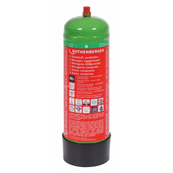 Butelka z azotem 1 kg, 950 cm3, 110 bar