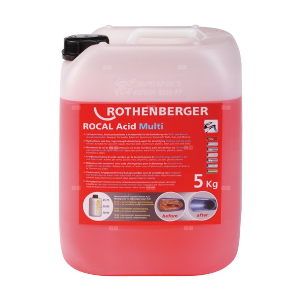 Chemia do odkamieniania ROCAL Acid Multi, 5 kg