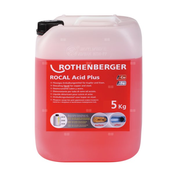Chemia do odkamieniania ROCAL Acid Plus, 25 kg