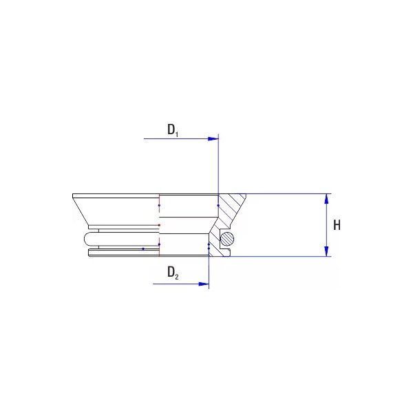 Adapter dwójnik prosty RUMET 8 x 15 x 12,5 mosiądz