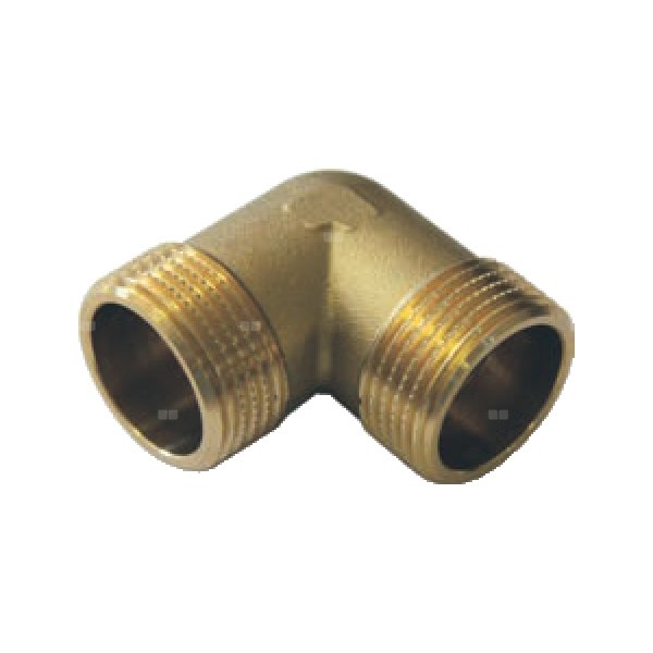 Kolano 90' RUMET mosiądz 1'' x 1'' (GZ), 38 mm