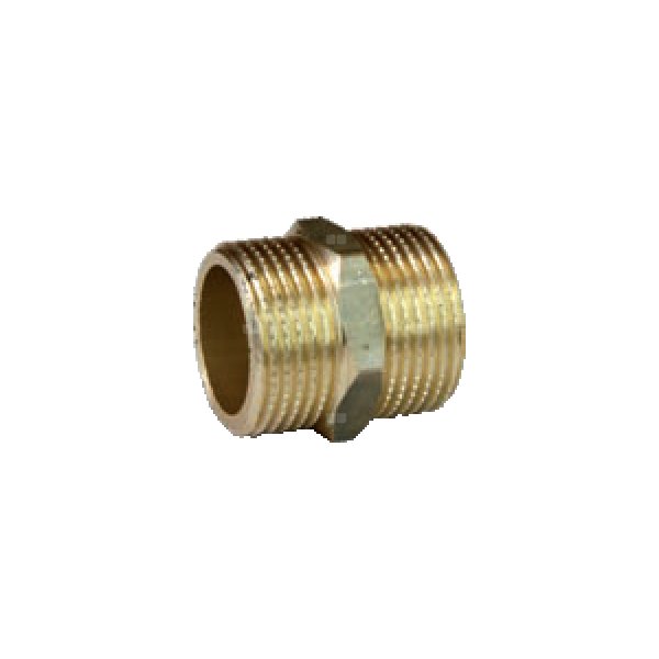 Nypel RUMET Long mosiądz 1'' x 1'' (GZ)