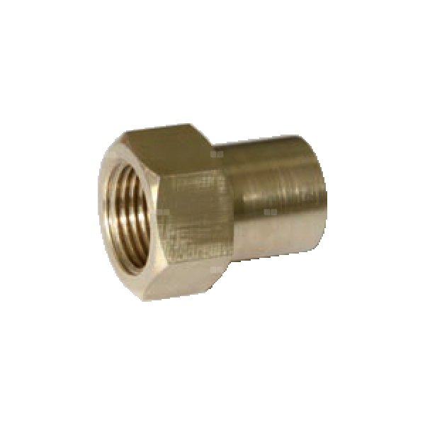 Nypel lut RUMET Mosiądz 1/2'' x 15 mm (GW)