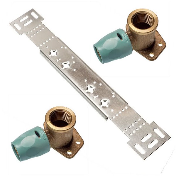 3fit®-Push Listwa montażowa z kolanami ściennymi 16x1/2