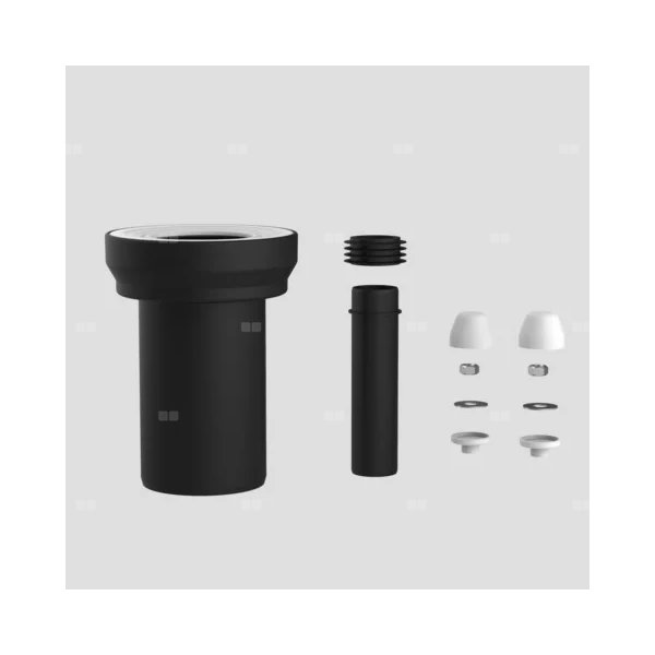 Komplet przyłączeniowy o dł. 180 mm do WC wiszącego