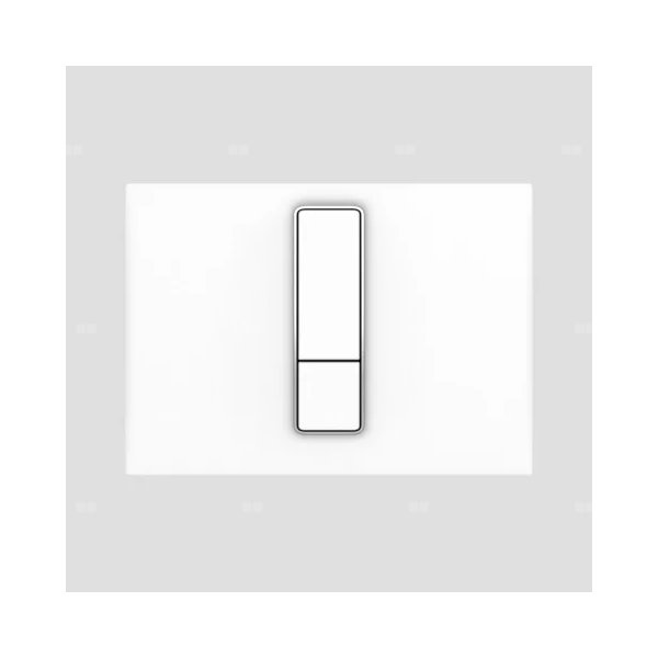 Przycisk spłukujący BRIGHT biały