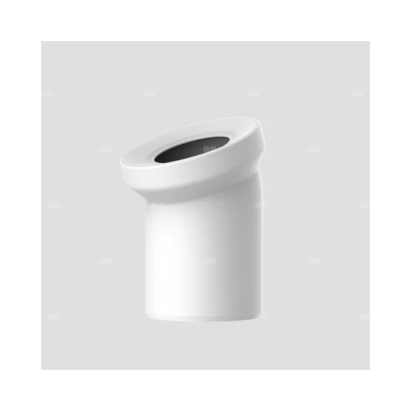 Kolano odpływowe PP WC 22 st. DN90/110, białe