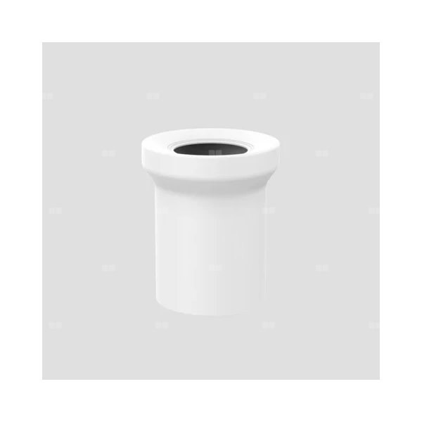 Prostka odpływowa PP WC 160 mm, DN110 biała