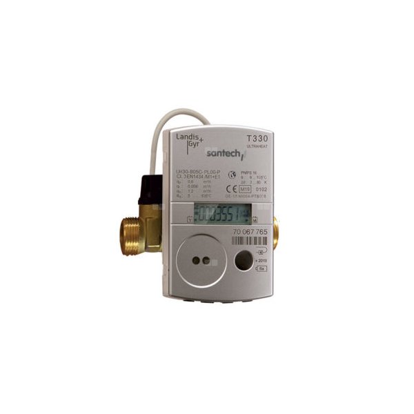Ciepłomierz T330 qp 1,5 m3/h, redukcja 1/2"/M10 - powrót