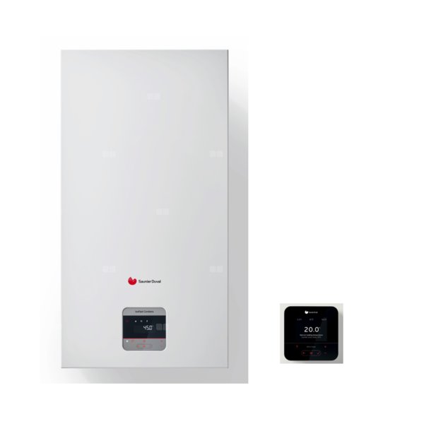 Pakiet - Kocioł gazowy dwufunkcyjny SAUNIER DUVAL Isofast 21 Condens T 26 CS/1 (N-PL) kondensacyjny wiszący 2.8 - 21.9 kW + Regulatorsystemowy SRC 720 MiPro sense