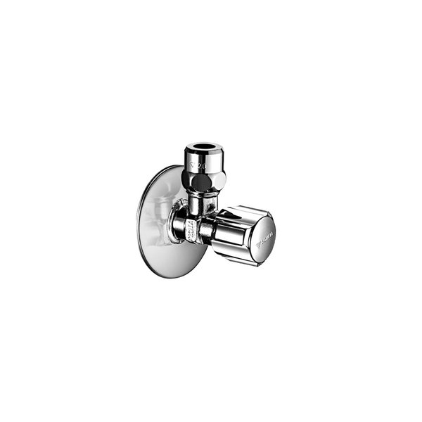 Regulacyjny zawór kątowy COMFORT 1/2",chrom krótki, bez ASAG