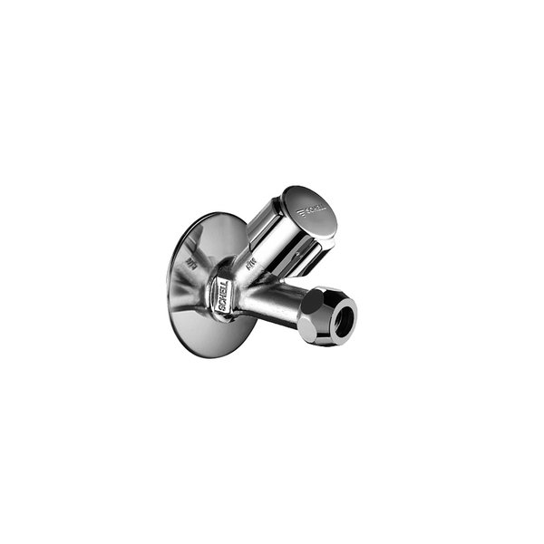 Zawór skośny COMFORT 3/8" chrom