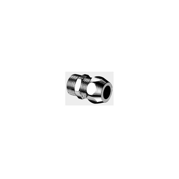 Złącze proste SCHELL, mosiądz do wody pitnej (chrom), 1/2 x 3/8 (GZ), 10 mm