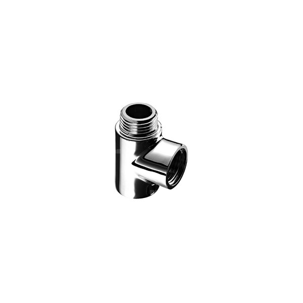 Trójnik 3x 1/2", chrom