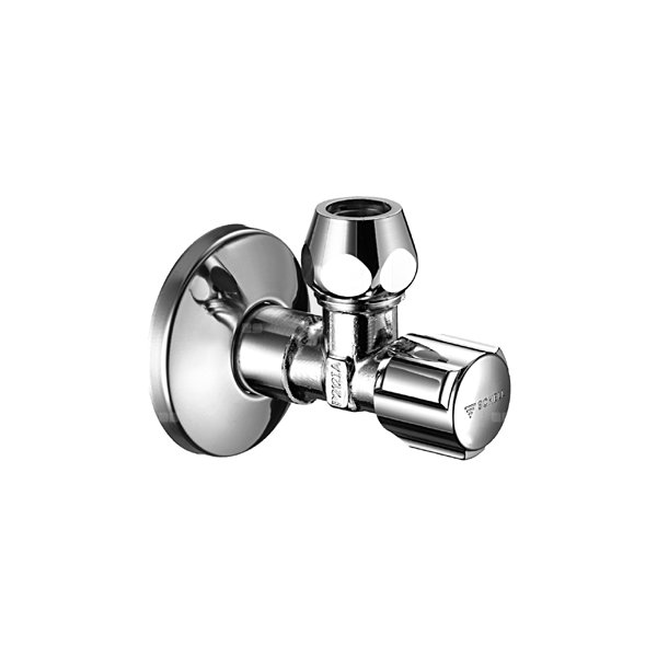 Regulacyjny zawór kątowy COMFORT 1/2"-12mm chrom z ASAG