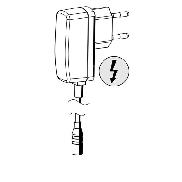 Zasilacz wtyczkowy 100-240/50-60hz/12V do baterii CELIS E, PURIS E, VENUS E