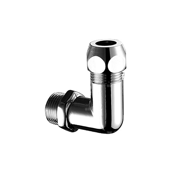Złącze kątowe SCHELL, mosiądz do wody pitnej (chrom), 1/2 x 3/8 (GZ), 10 mm