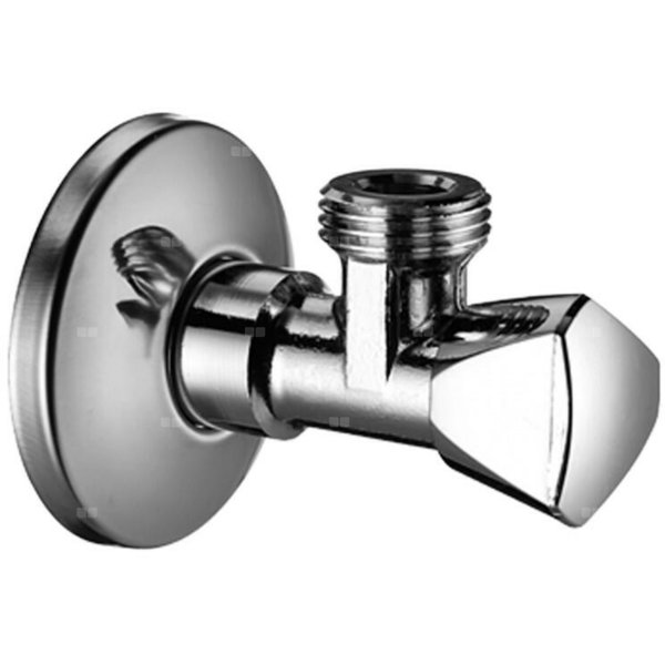 Zawór kątowy SANLAND 1/2"x 1/2" chrom
