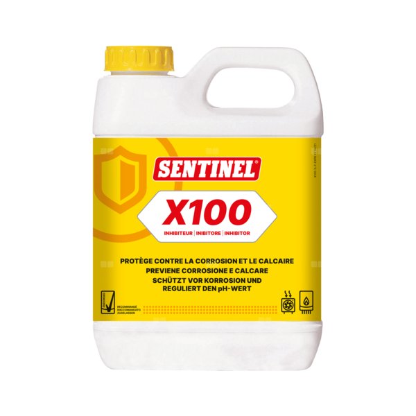 Inhibitor do instalacji CO wykon. ze wszystkich rodzajów materiałów X 100 (1L)