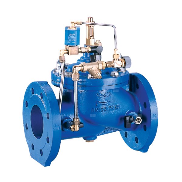 Typ C801 - zawór regulacyjny (zawór odcinający normalnie zamknięty), Pnom=1,0 MPa, tmax=90'C VALVE C801/C802 D200