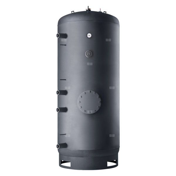 Zbiornik buforowy stojący STIEBEL ELTRON SBB 600 WP SOL pojemność 565 l 10 bar z wężownicą x2