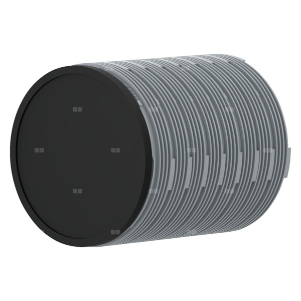 Przedłużenie przejścia ściennego VRL-W 100 P (300 mm)., TG-EXT