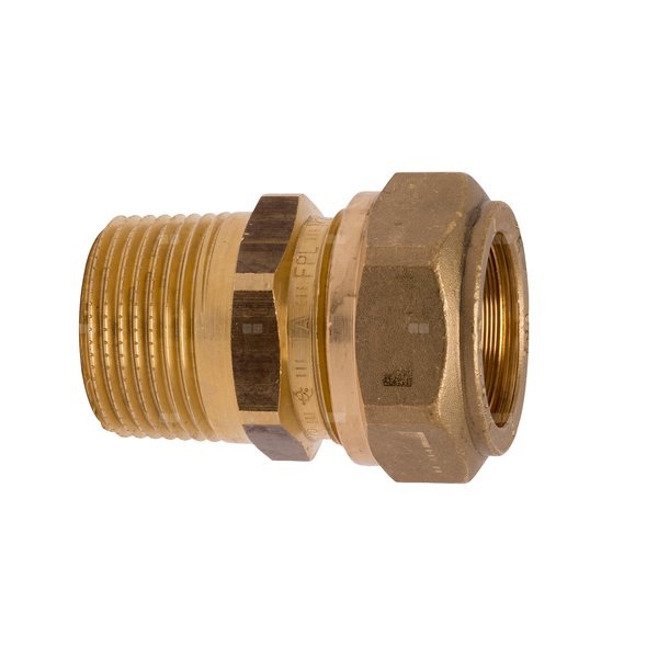 Złącze TA (IMI HYDRONIC) FPL 303, ametal (chrom), 10 x 1/2'' (złącze zaciskowe x GZ)