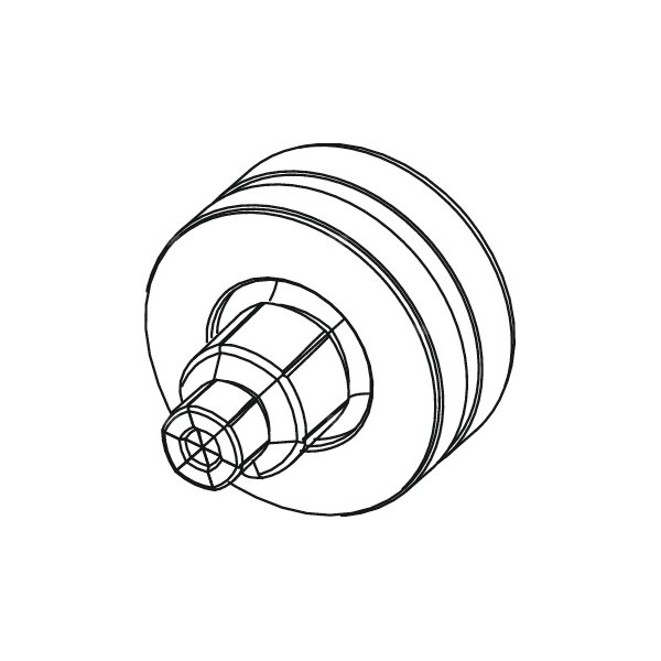 Głowica do roztłaczania rur TECE 14x2 mm